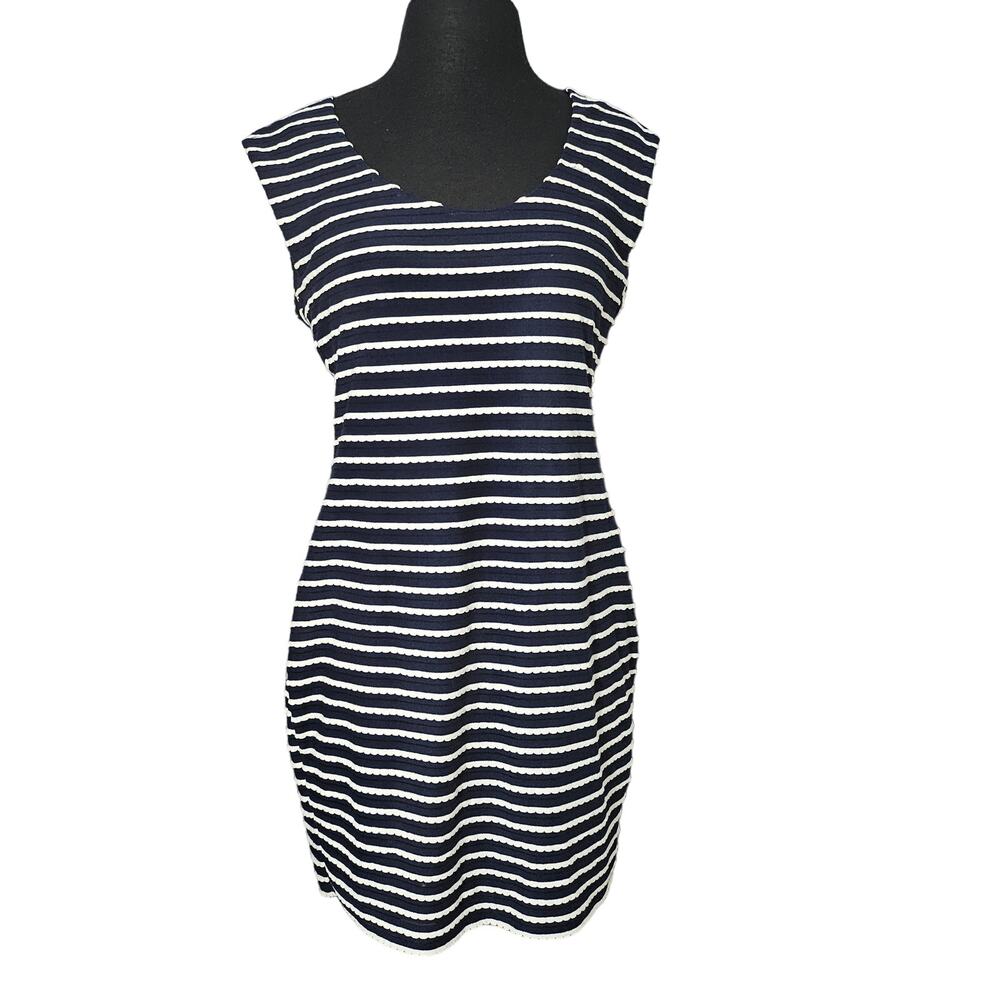 Guess Women Dress Navy White sleeveless sz S/M